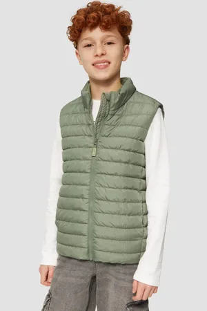 QS by s.Oliver Bodywarmer Meisjes Polyester Opstaande kraag Effen