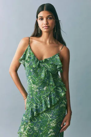 MANGO Midi jurk Meisjes Polyester V