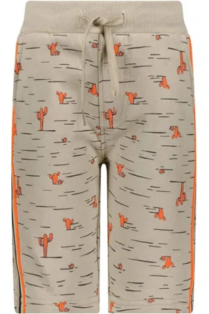 TYGO & vito Sweatshort zand Korte broek Beige All over print