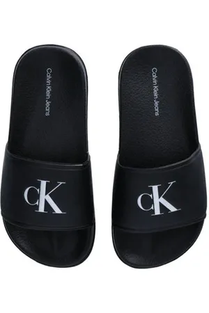 Calvin Klein Freddie badslippers Jongens/Meisjes Rubber Logo