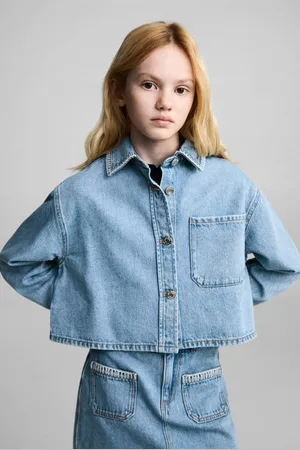 MANGO Spijkerjas medium blue denim Blauw Effen
