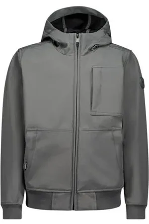 Airforce Softshell jas Jongens Polyester Capuchon Effen