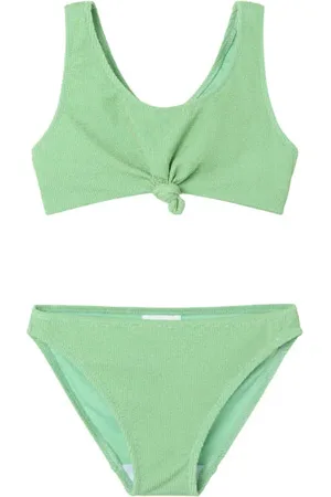NAME IT KIDS bikini lichtgroen Meisjes Nylon Effen