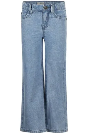 Koko Medium blue denim Jeans Blauw Effen