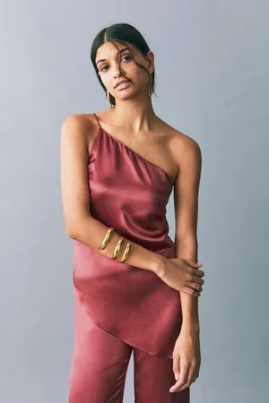 MANGO One shoulder top Effen