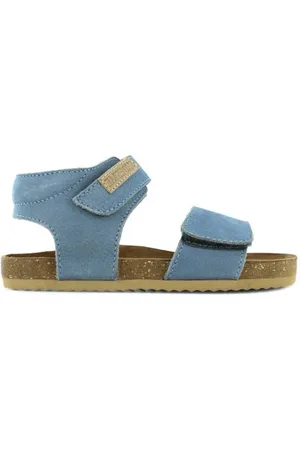 Shoesme Suède sandalen Jongens Suede Effen
