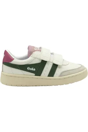 Gola Falcon Strap leren sneakers Meisjes Leer Meerkleurig