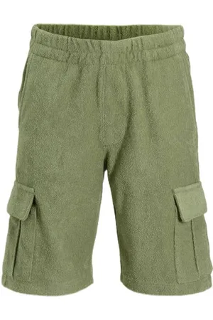 Me & My Monkey Short van badstof Korte broek Groen Jongens Katoen