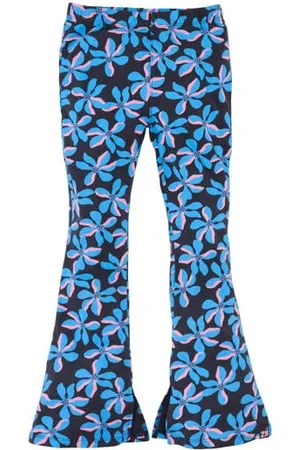 Z8 Kids flared broek Loredana Meisjes Stretchkatoen
