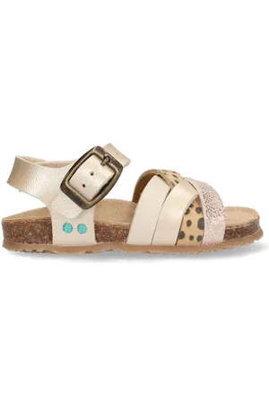 Bunnies JR Becky Beach sandalen Wit Meisjes Imitatieleer Meerkleurig