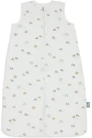 Jollein Jersey zomer slaapzak On The Go Babyslaapzak Ecru All over print 70 cm