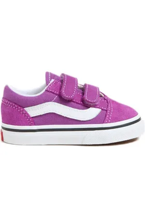 Vans Old Skool V sneakers Roze Jongens/Meisjes Suede