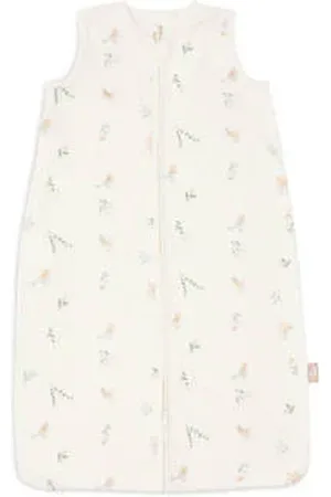 Jollein Jersey zomer slaapzak Lovely Birds Babyslaapzak Ecru All over print 70 cm