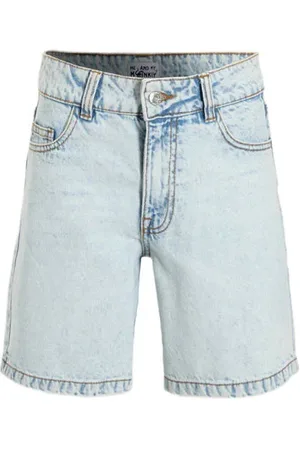 Me & My Monkey Denim short Tijmen Korte broek Effen