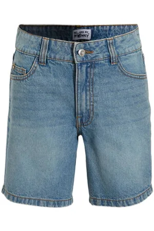 Me & My Monkey Denim short Tijmen Korte broek Effen