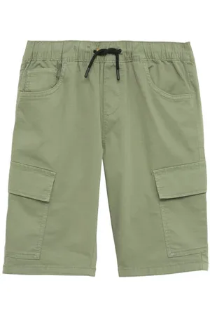 QS by s.Oliver Cargo short Korte broek Jongens Stretchkatoen Effen