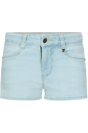 Retour Denim regular denim short Korte broek Blauw Meisjes Stretchdenim