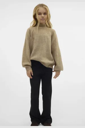 VERO MODA Flared broek VMLUCCAKAMMA Meisjes Polyester Effen