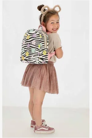 Zebra Trends Rugzak Celeste S Meisjes Polyester Dierenprint