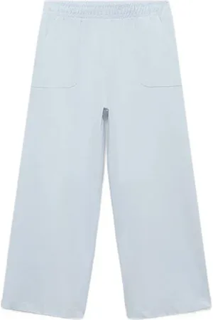 MANGO Casual broek Jongens Katoen Effen