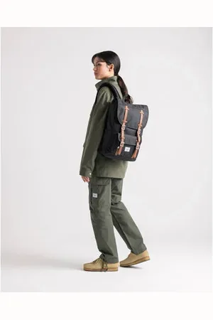 Herschel Rugzak Little America Mid Wit Jongens/Meisjes Gerecycled materiaal