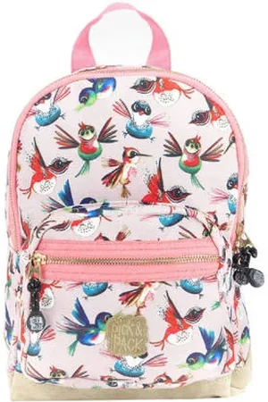 Pick & Pack Rugzak Birds S Meisjes Polyester All over print