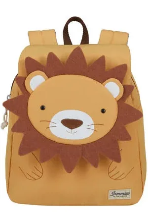 Samsonite Rugzak Happy Sammies S Lion Lester oker Jongens/Meisjes Polyester