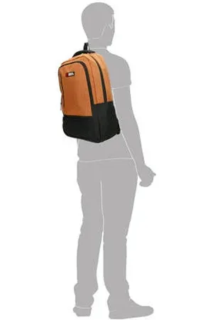 Enrico Benetti Rugzak Hamburg 15 inch Oranje Jongens/Meisjes Nylon
