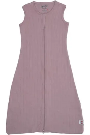Lodger Hydrofiele zomer slaapzak Solid Rose Babyslaapzak Effen 50/62
