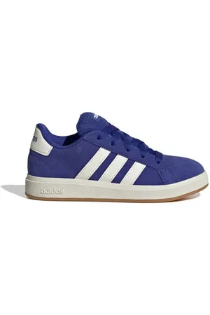 adidas Sportswear Grand Court 00s sneakers blauw Jongens/Meisjes Imitatieleer
