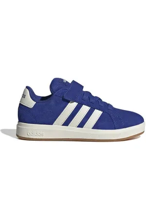 adidas Sportswear Grand Court 00s sneakers blauw Jongens/Meisjes Suede