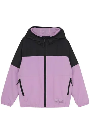 Color Kids Outdoor jas Jongens/Meisjes Polyester Capuchon Meerkleurig
