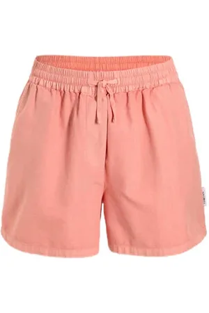 Me & My Monkey Twill korte broek Oranje Meisjes Katoen Effen