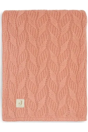 Jollein Baby ledikantdeken 100x150cm Spring knit Babydeken Roze