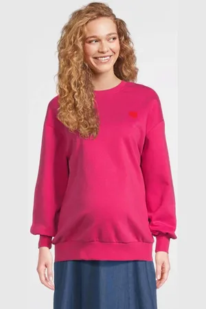 ONLY Zwangerschaps sweater Trui Effen