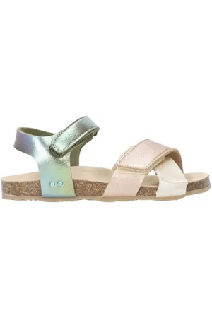 Bunnies JR Bibi Beach sandalen Meisjes Imitatieleer Effen