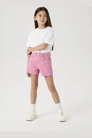 NAME IT KIDS mom casual short roze Korte broek Paars Meisjes Stretchkatoen