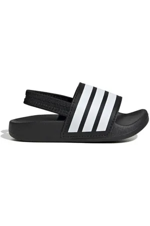 adidas Sportswear Adilette Estrap badslippers met hielbandje Jongens/Meisjes Rubber