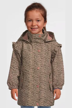 NAME IT MINI zomerjas lichtbruin Meisjes Polyester Capuchon Effen