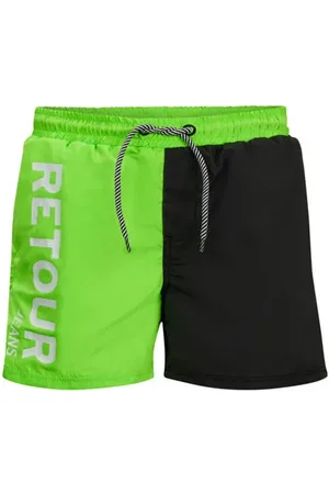 Retour Zwemshort groen Jongens Polyester Meerkleurig