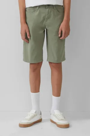 QS by s.Oliver Denim short Jongens Stretchdenim Effen