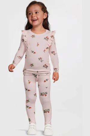 NAME IT MINI legging lichtroze Paars Meisjes Stretchkatoen Effen