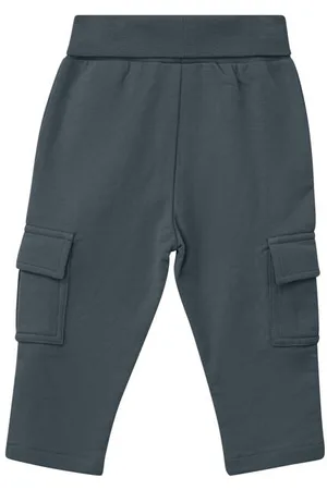 QS by s.Oliver Casual broek grijs Jongens Stretchkatoen Effen
