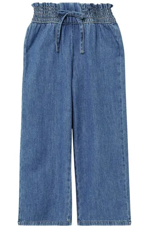 QS by s.Oliver Casual broek Blauw Effen