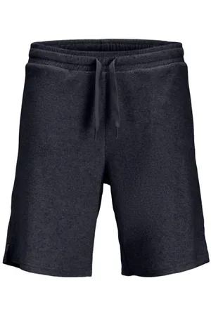 JACK & JONES JUNIOR relaxed sweatshort donkerblauw Korte broek Effen