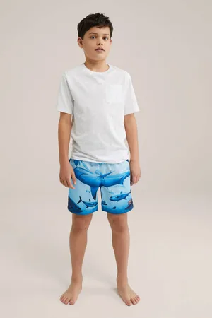 WE Fashion Zwemshort Jongens Polyester All over print