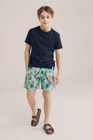 WE Fashion Zwemshort Jongens Polyester All over print