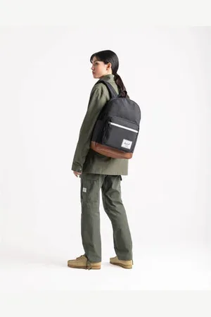 Herschel Rugzak Pop Quiz Zwart Jongens/Meisjes Polyester Effen