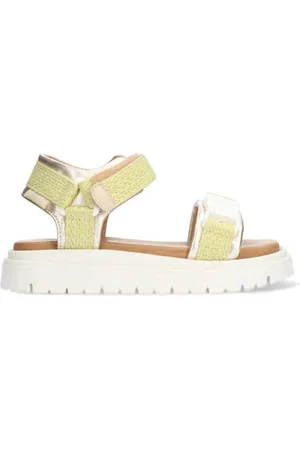 Vingino Sandalen Wit Meisjes Textiel Effen