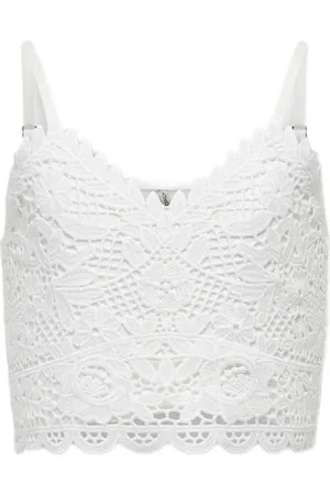ONLY KIDS GIRL crop top KOGHONEY Meisjes Viscose V